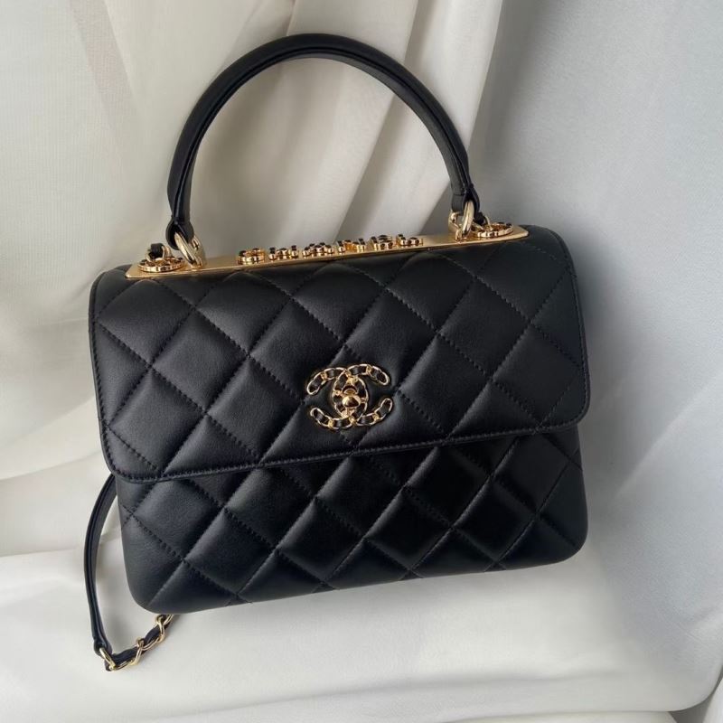 Ch**el top handle bags